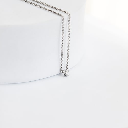 Halskette mit drei Lab Grown Diamanten Sharma