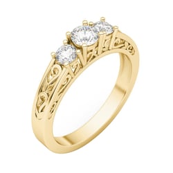 Vintage Verlobungsring mit Lab Grown Diamanten Lariah