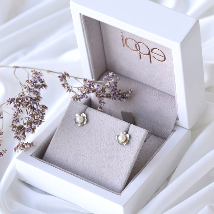 Perlen Ohrringe von Eppi 80885