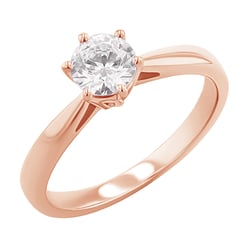 Verlobungsring mit Lab Grown Diamanten Sati