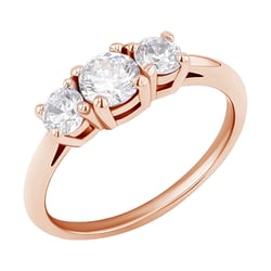 Verlobungsring mit Diamanten Rita