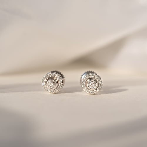 Ohrringe 2in1 mit Lab Grown Diamanten Annabel