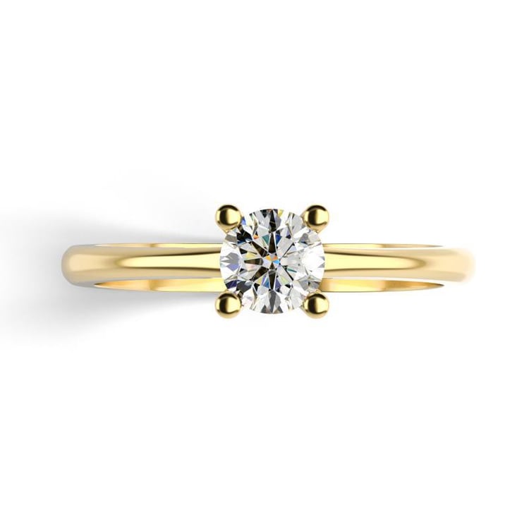 Ring aus Gold mit Diamanten 10481