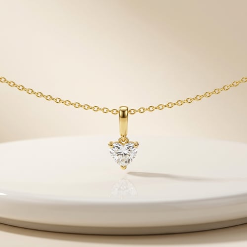 Romantischer Anhänger mit Lab Grown Diamant Daily