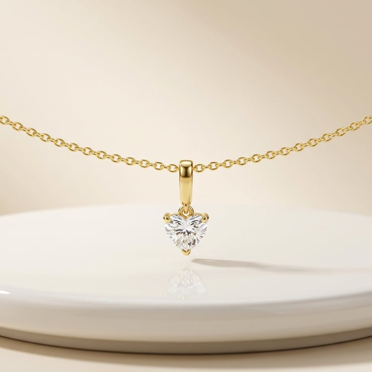 Romantischer Anhänger mit Lab Grown Diamant Daily 171392