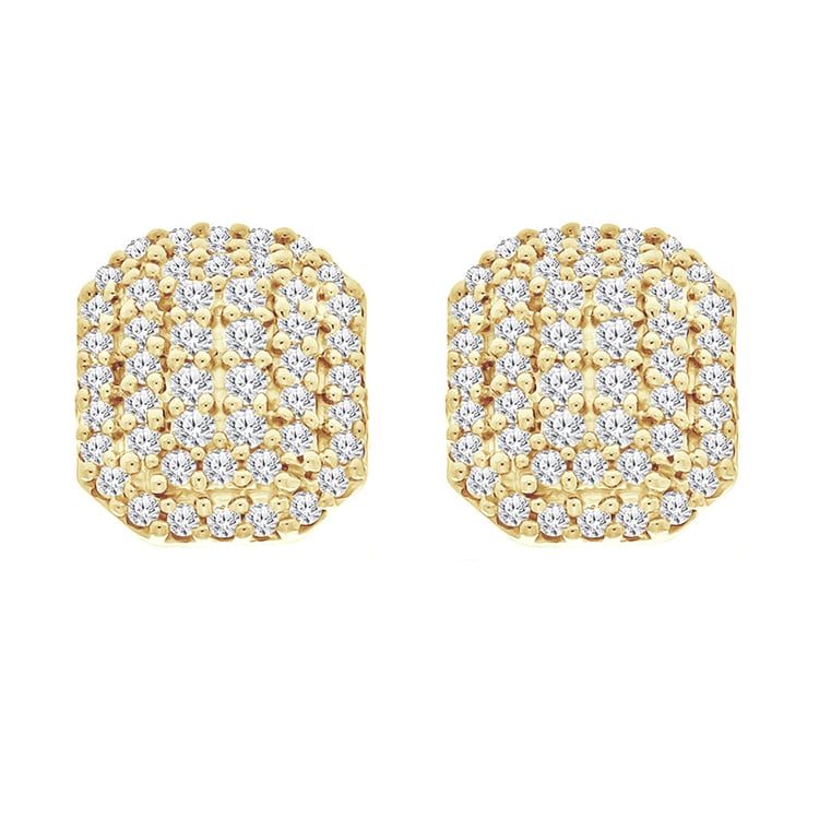 Luxuriöse Ohrringe voller Lab Grown Diamanten Aldith 93083