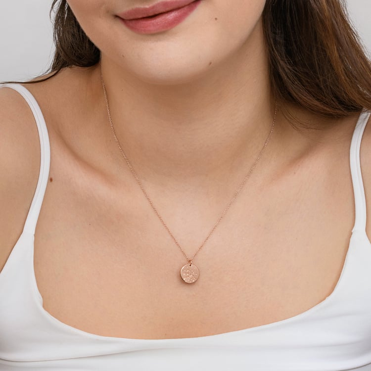 Silberner Anhänger Der Kleine Prinz mit Fuchs und Gravur 165096