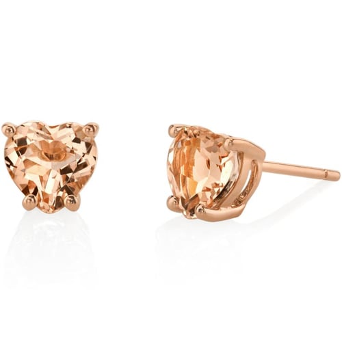 Goldenes Schmuckset mit Morganiten und Diamanten Sargas
