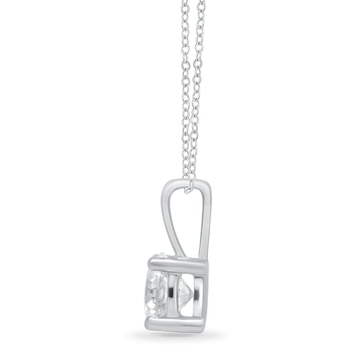 Silberner Anhänger mit Lab Grown Diamanten mit wählbarem Karatgewicht Alexen