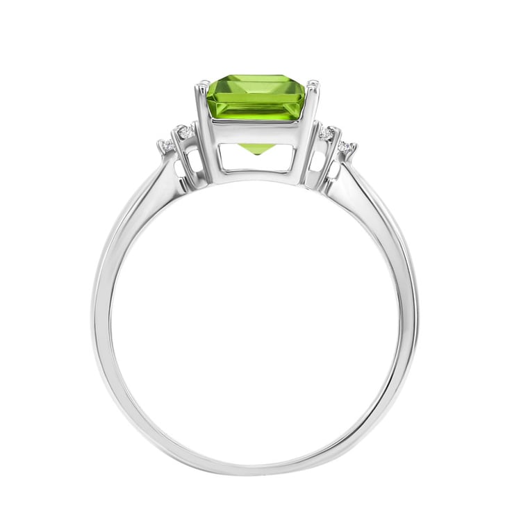 Goldring mit Olivin 31078