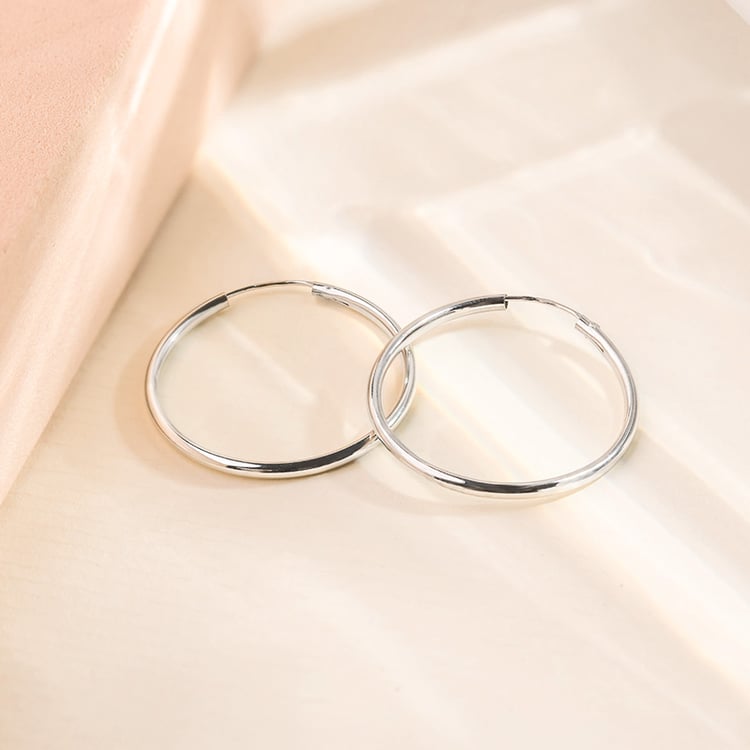 Goldene runde Ohrringe Banks 153173