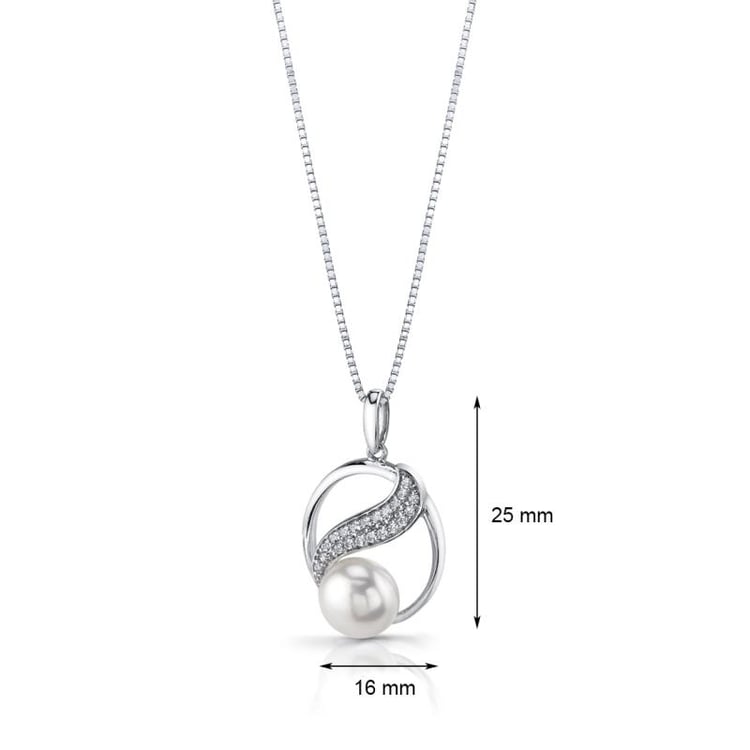 Silberne Halskette 21437