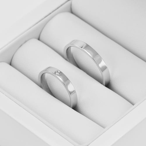 Eheringe aus Platin Bren