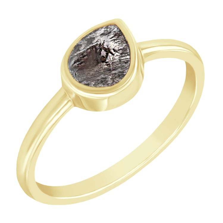 Ring mit Salt and Pepper Diamant Luna 97508