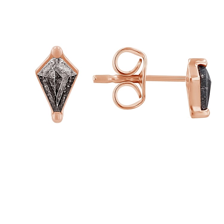 Ohrstecker mit Salt and Pepper Diamanten Ansa 126622