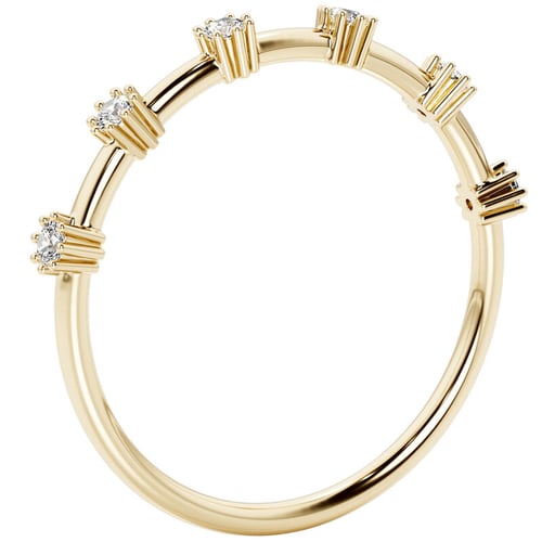 Exquisiter Ring mit Lab Grown Diamanten Charmie