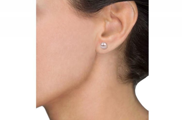 Perlenset aus Gold Dehlia 7825