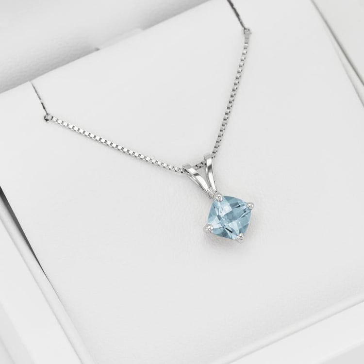 Goldanhänger mit Aquamarin Rafyna 15133