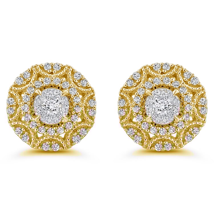 Ohrstecker mit Diamanten 51895