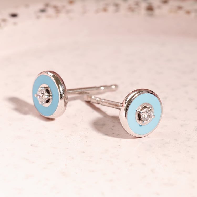 Ohrstecker aus Keramik mit Lab Grown Diamanten Clea 122083