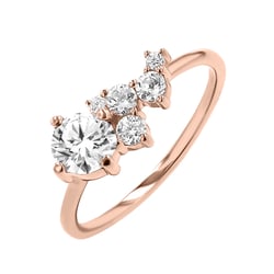 Cluster Ring mit Lab Grown Diamanten Sava