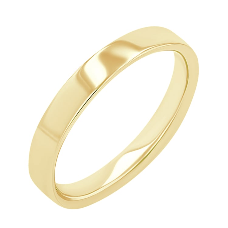 Flache Eheringe aus Gold Ilah 113535