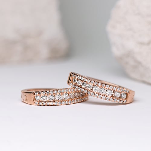 Ohrringe mit Diamanten Seraphina