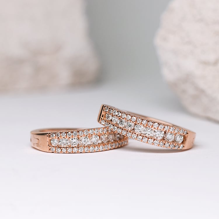 Ohrringe mit Diamanten Seraphina 116057