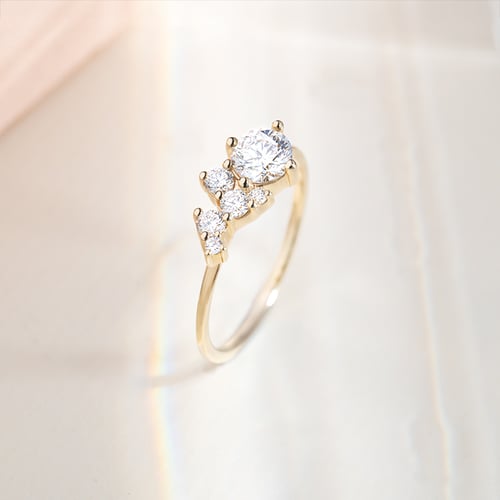 Cluster Ring mit Lab Grown Diamanten Sava