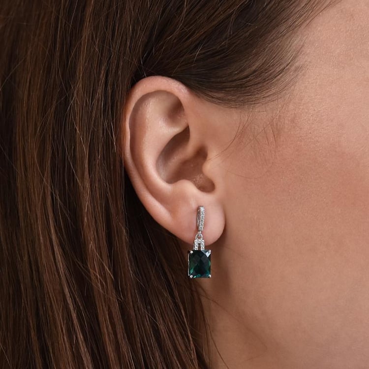 Ohrringe mit Smaragden 37548