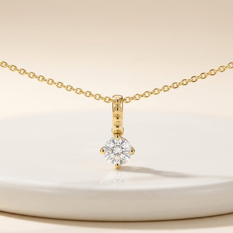 Romantischer Anhänger mit Lab Grown Diamant Nancy 171428