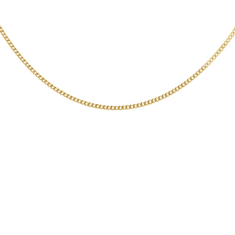 Panzerkette aus 585er Gold 45 cm