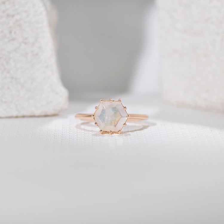 Verlobungsring mit Mondstein Tutie 111470