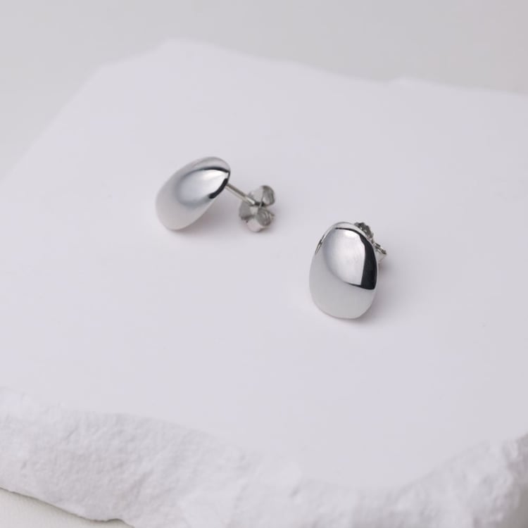 Silberne Ohrringe 164038