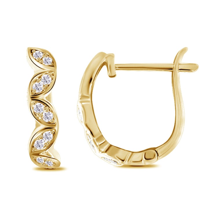 Creolen mit Diamanten Malus 68147