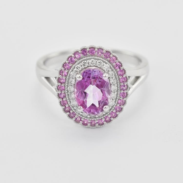 Ring aus Gold mit Topas 25371