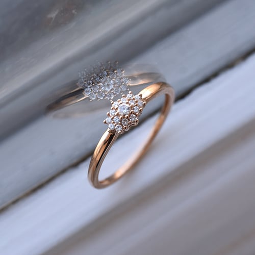 Eleganter Diamantring Neelam