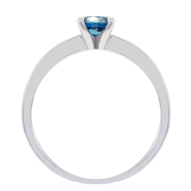 Verlobungsring mit blauem 0.384ct CGL zertifiziertem Diamanten Enemie 143996