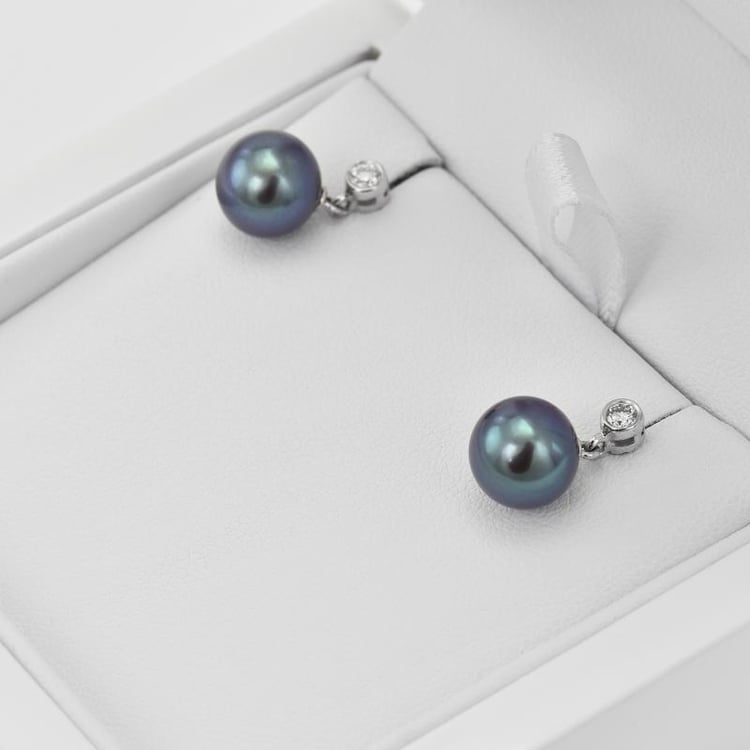 Perlenohrringe 37986