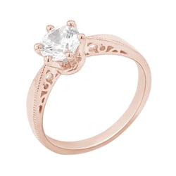 Verlobungsring mit einem Diamanten Eveta
