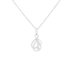 Eleganter Anhänger aus Gold mit Diamant Danyil