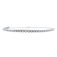 Elegantes silbernes Armband mit Lab Grown Diamanten Sonja