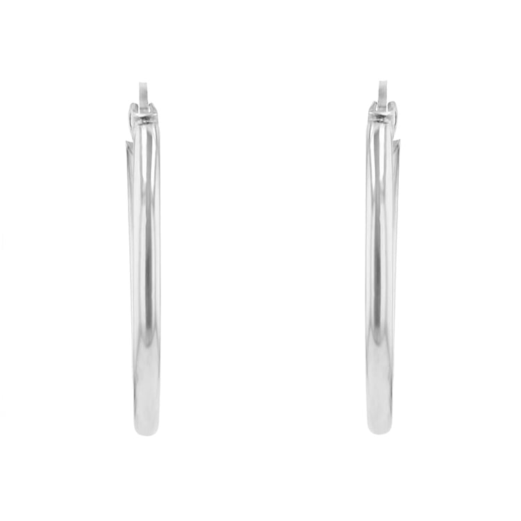 Silberne Ringohrringe Ingmar 94794