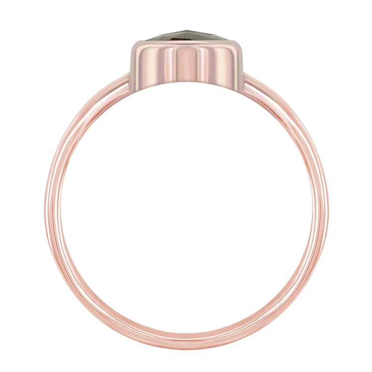 Ring mit pear Salt and Pepper Diamant Camilia 45328