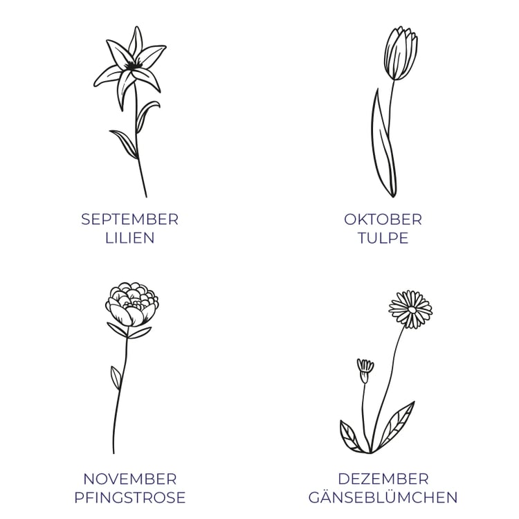 Ovaler Ring mit eingravierter Blume Agatha 101209