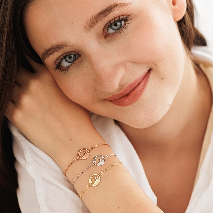 Armband mit einem geschnitzten Fuchs Der Kleine Prinz 157538