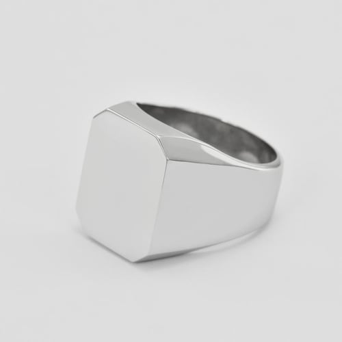Herrenring mit Lasergravur Thaki