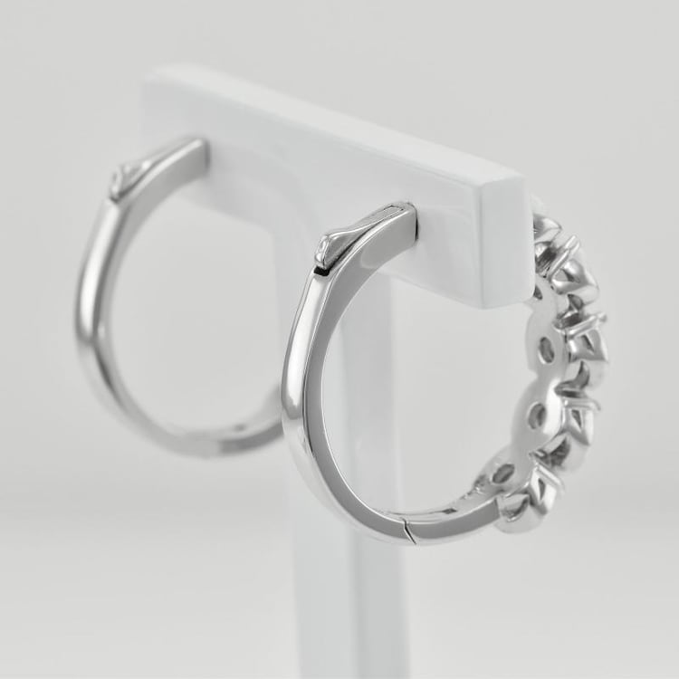 Silberne Ohrringe 35751