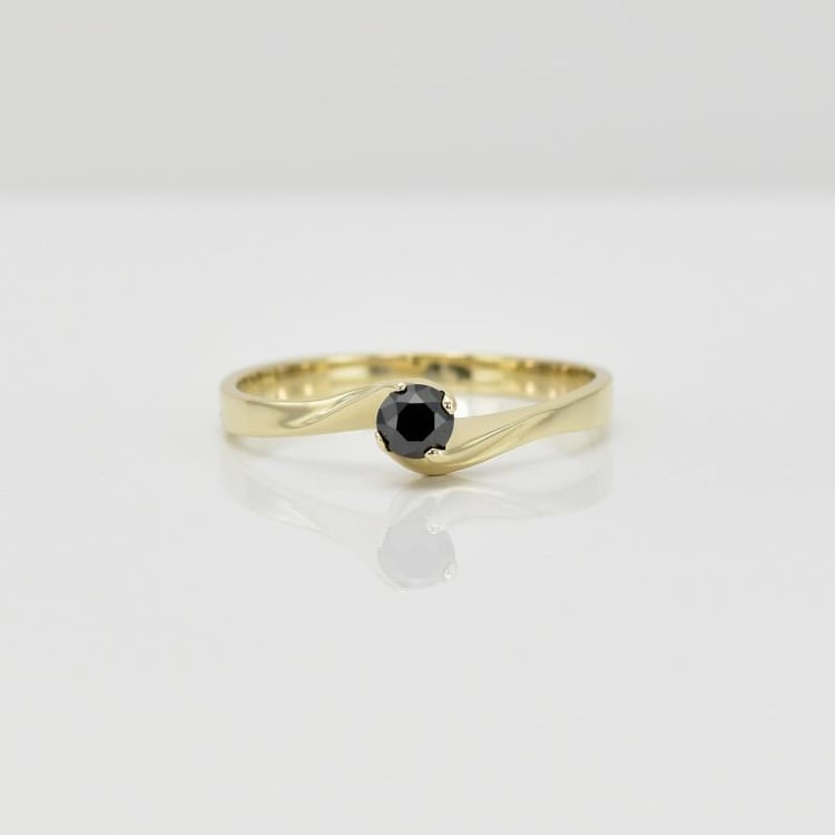 Ring mit Diamanten 14354