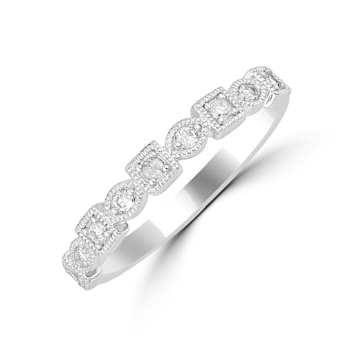 Eheringe aus einem Vintage-Ring mit Lab Grown Diamanten und einem Komfort-Ring Sanel
